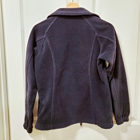 Columbia Black Benton Springs Full Zip Fleece - Picture 6 of 7